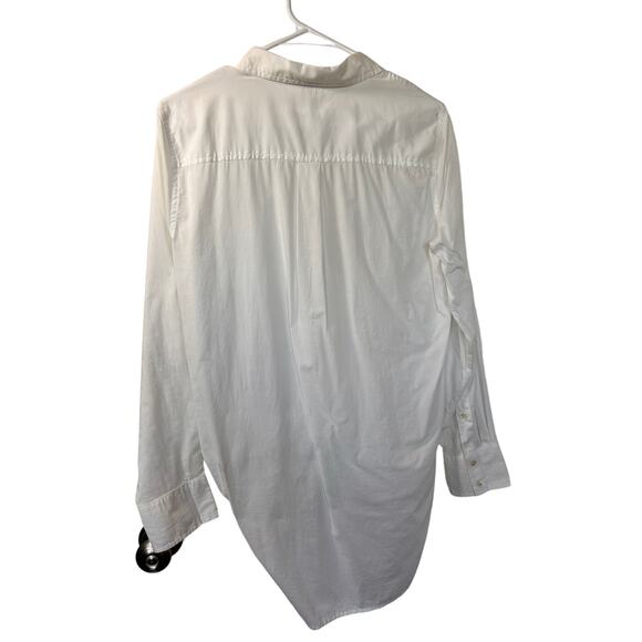 NWT J. Crew Women's‎ Front Knot Button-Up Blouse Top Minimalist White Size Small - Picture 2 of 10
